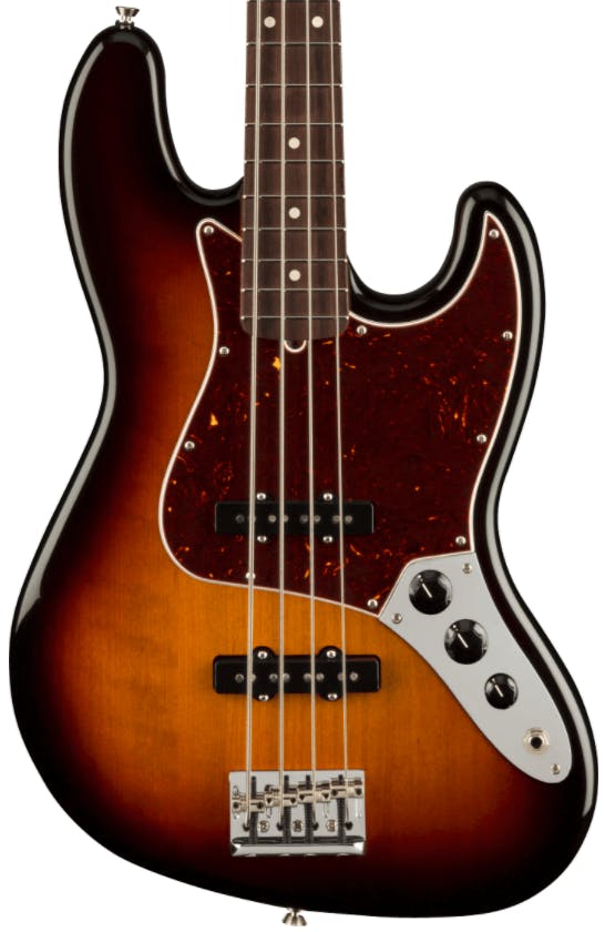 Fender American Professional II Jazz Bass Guitar In 3-Colour